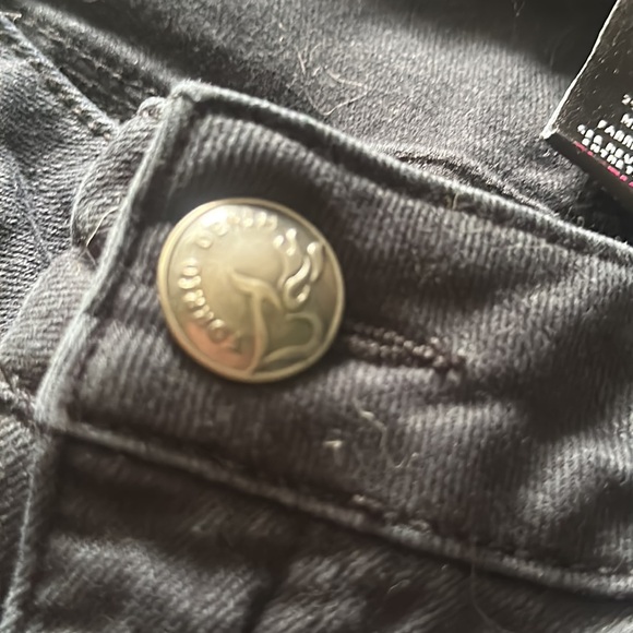 Torrid black stretch denim jeans good condition size 16 cotton & spandex, nice - Picture 2 of 10